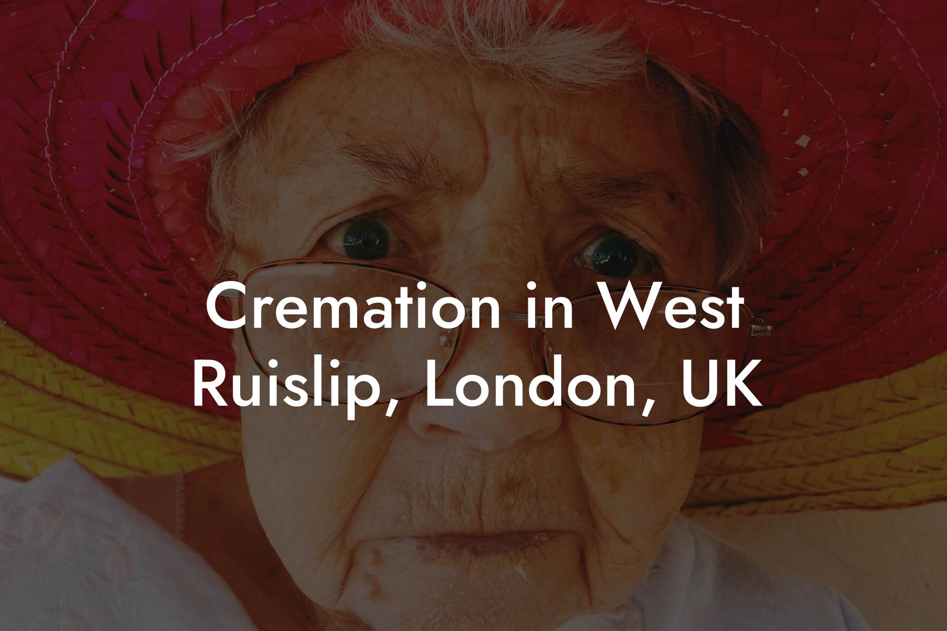 Cremation in West Ruislip, London, UK