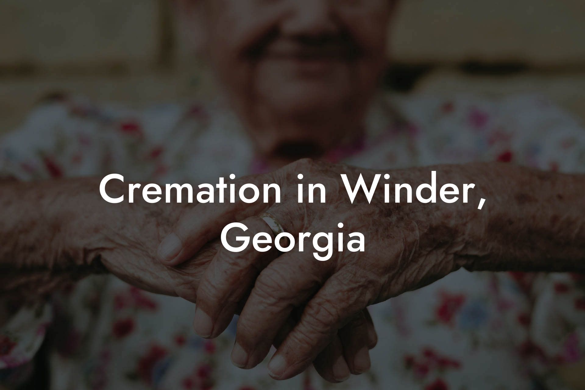 Cremation in Winder, Georgia