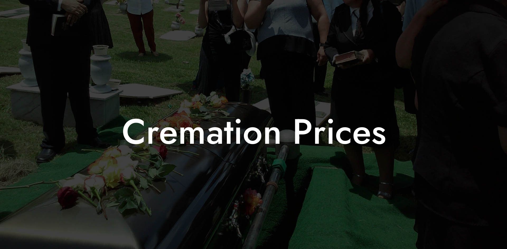 Cremation Prices