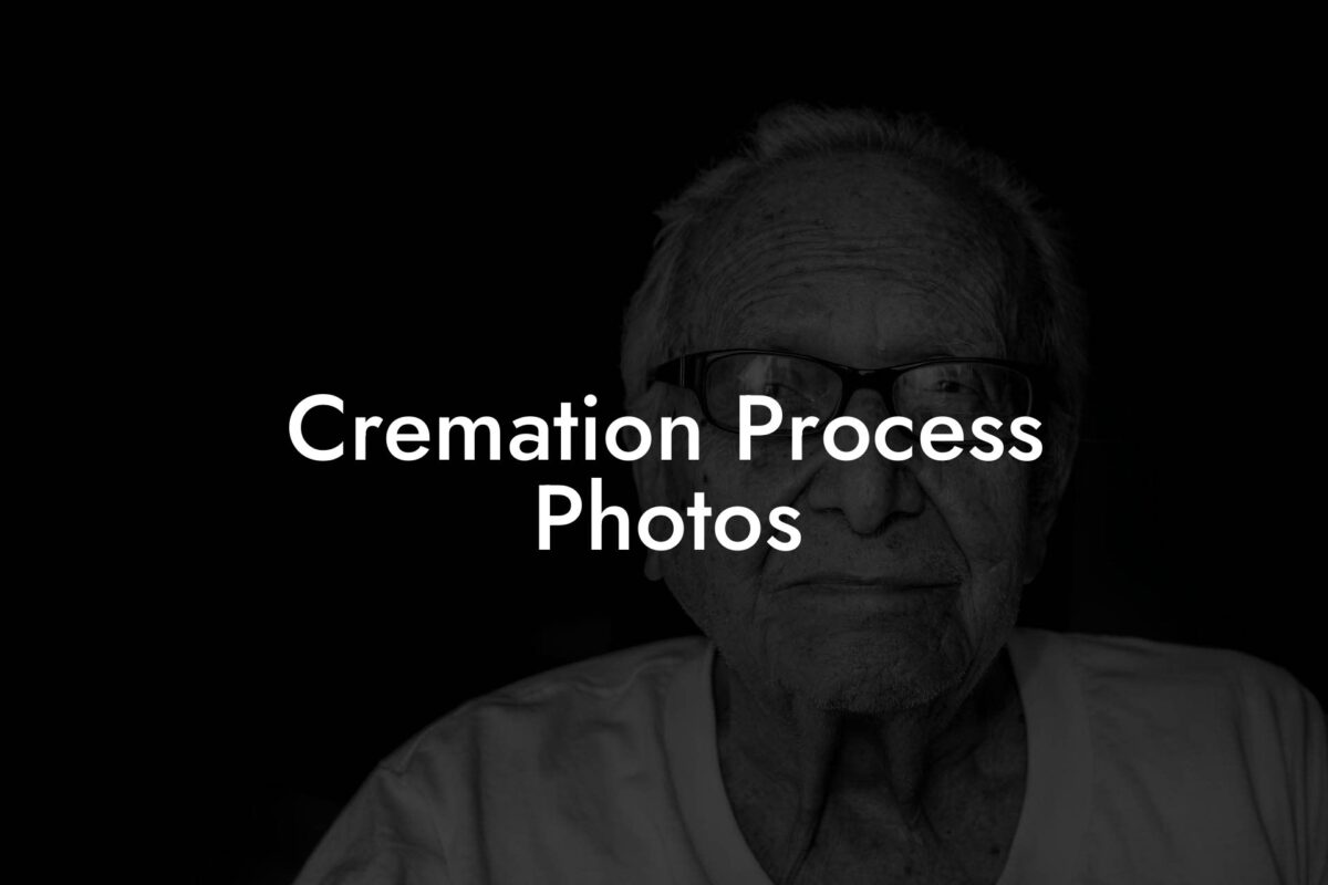 Cremation Process Photos