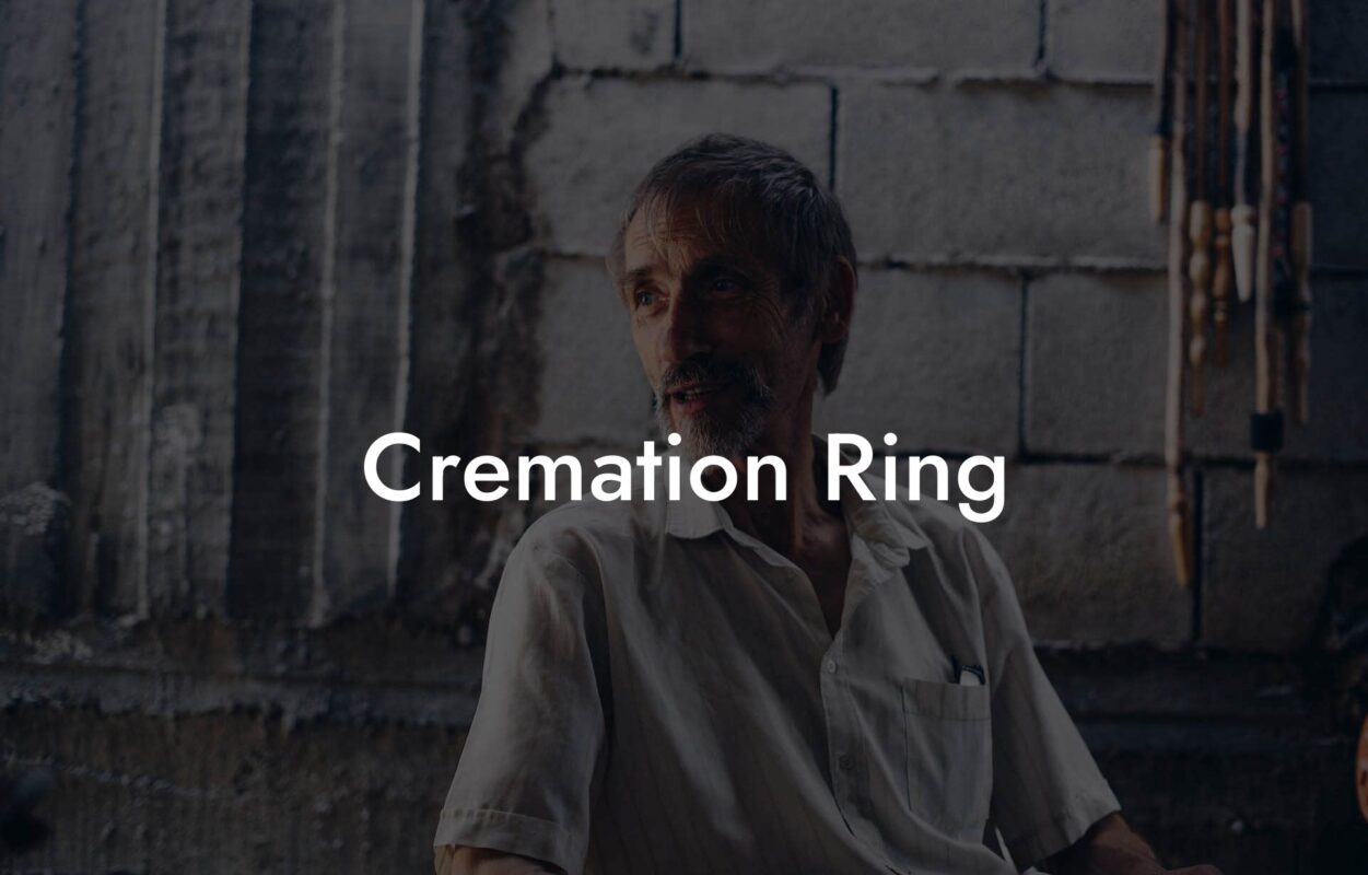 Cremation Ring