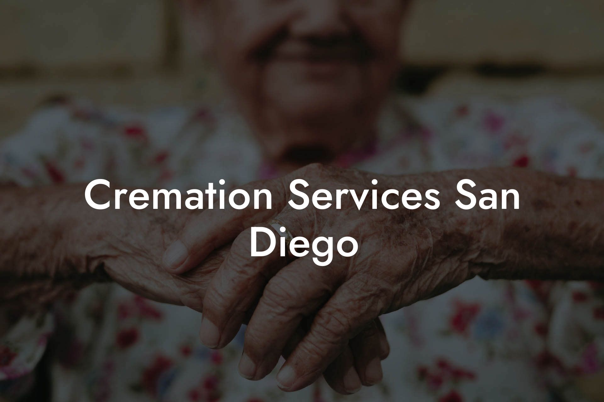 Cremation Services San Diego