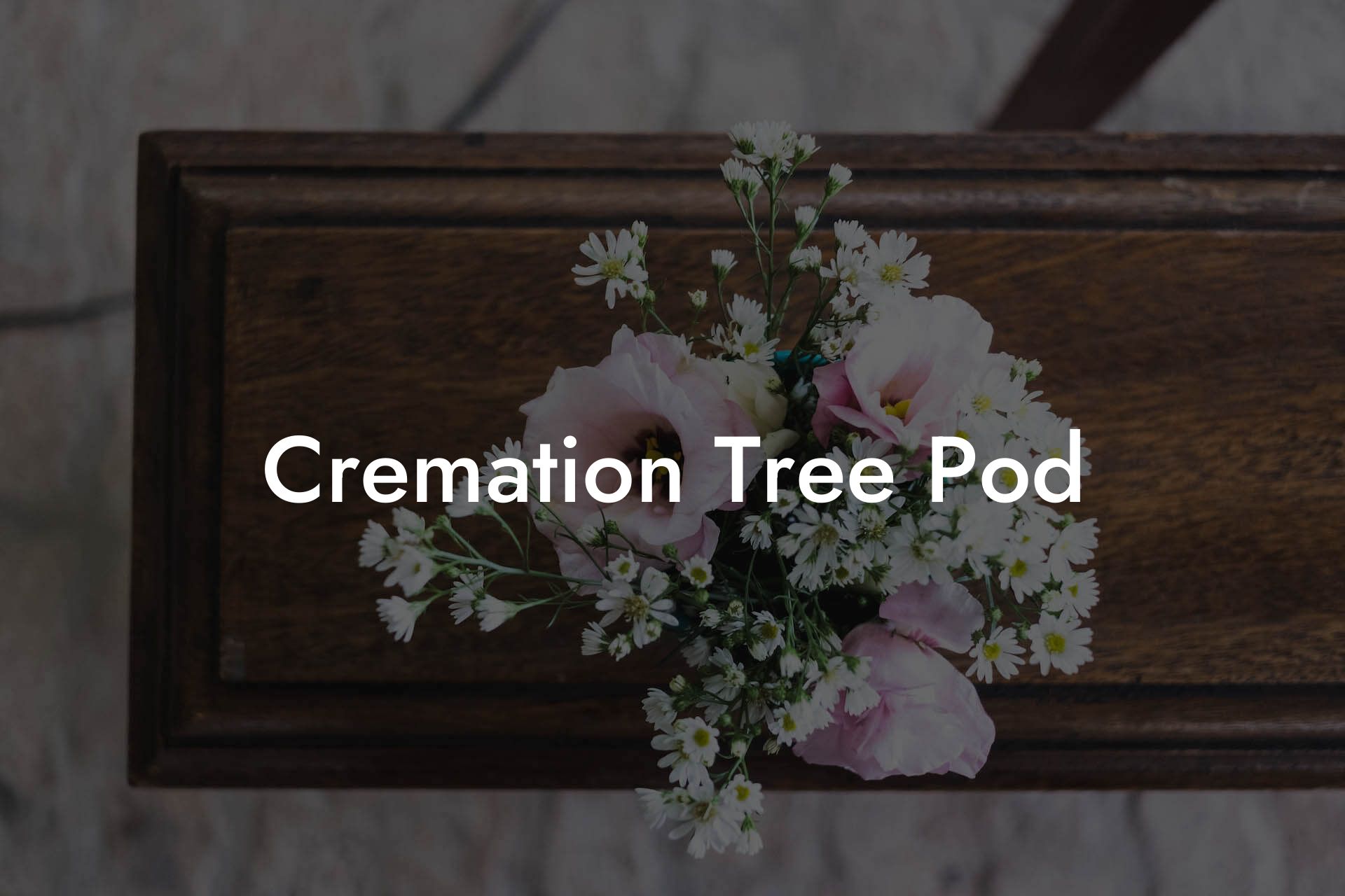 Cremation Tree Pod