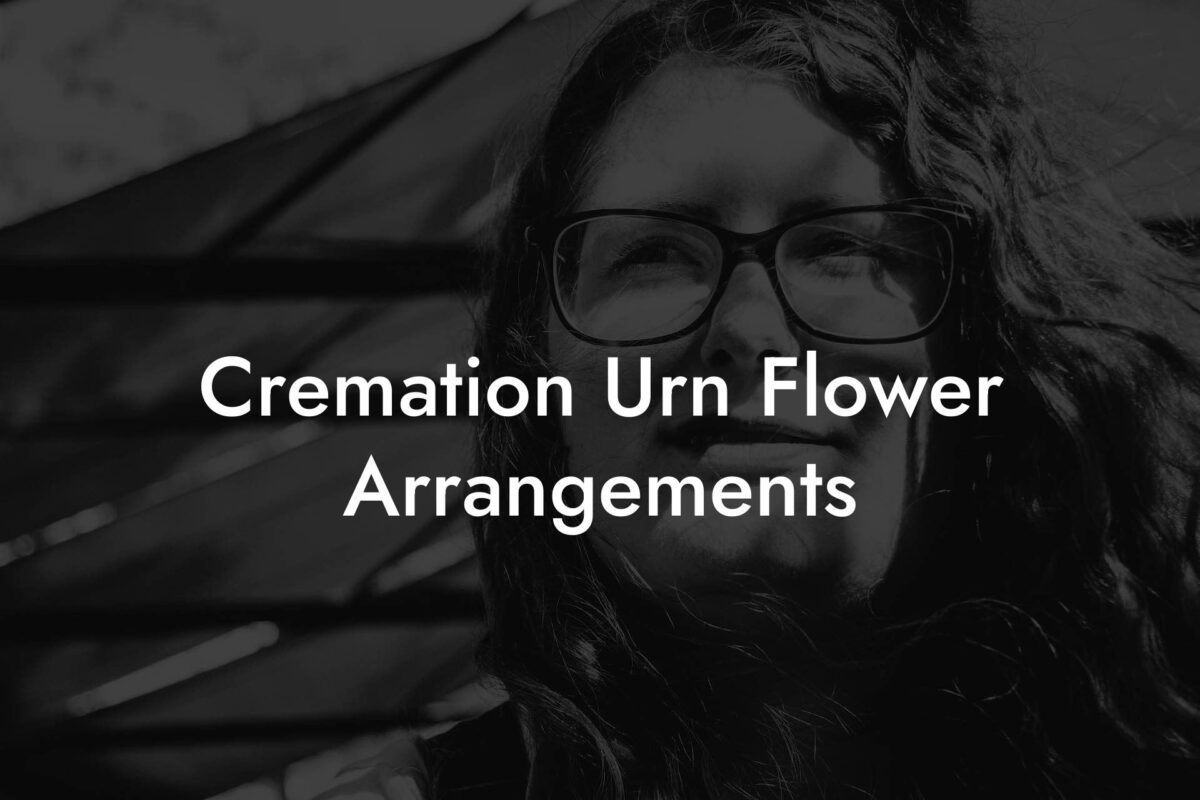 Cremation Urn Flower Arrangements