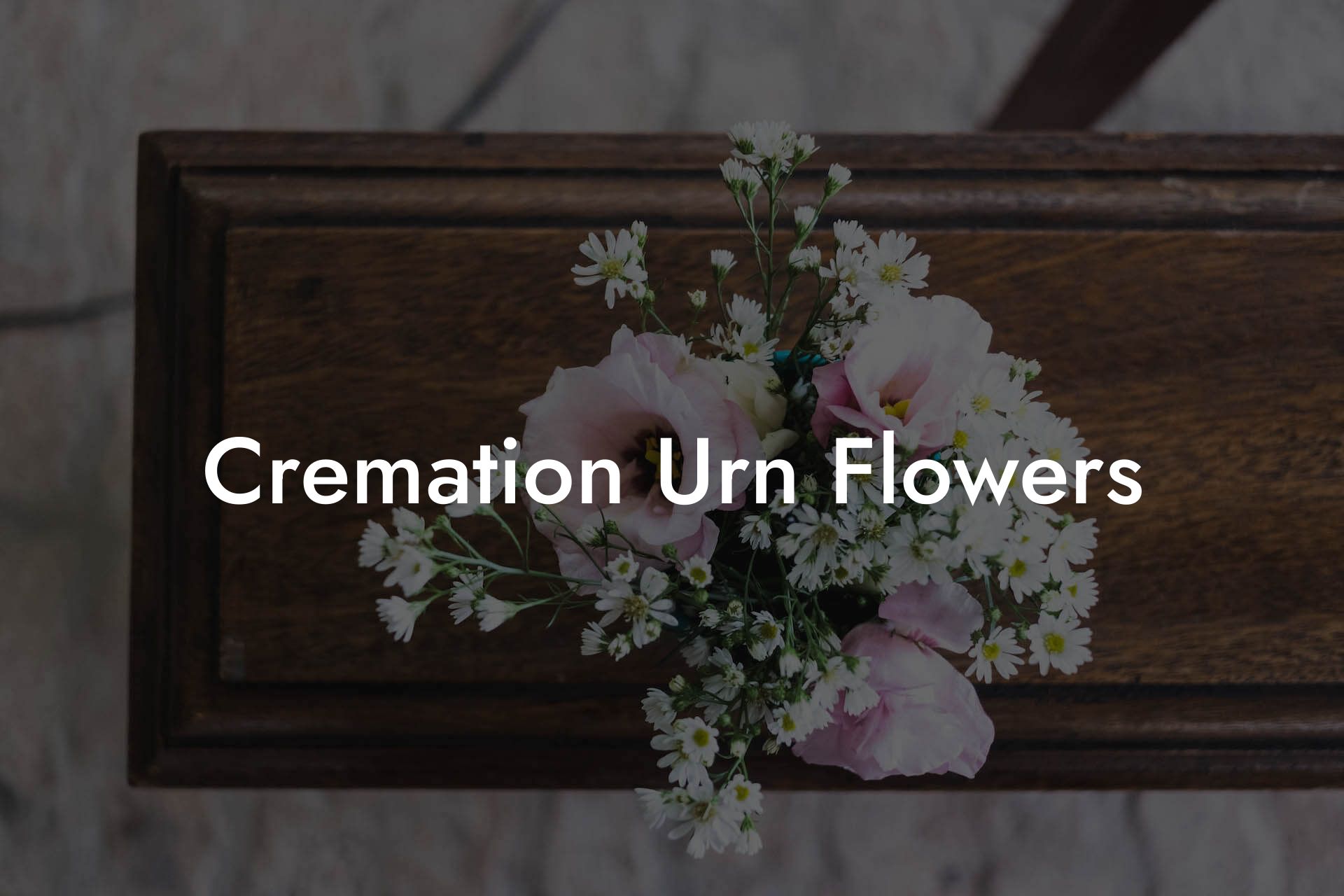 Cremation Urn Flowers