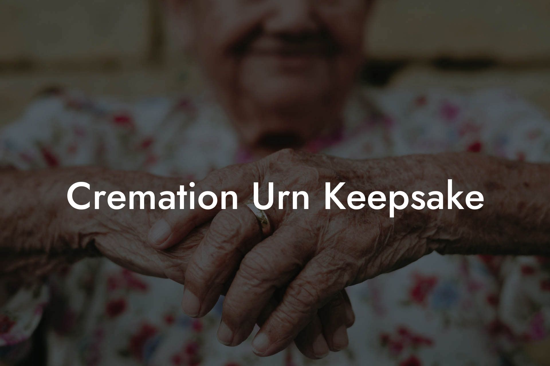 Cremation Urn Keepsake