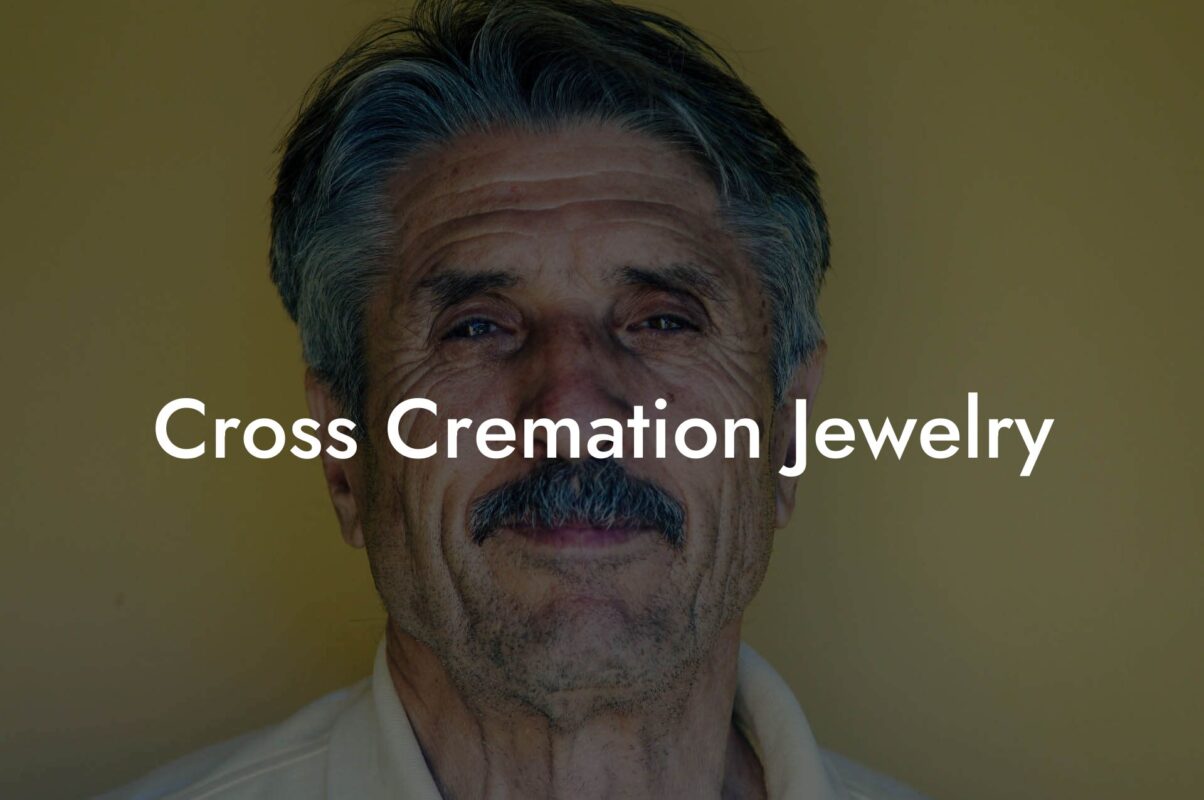 Cross Cremation Jewelry