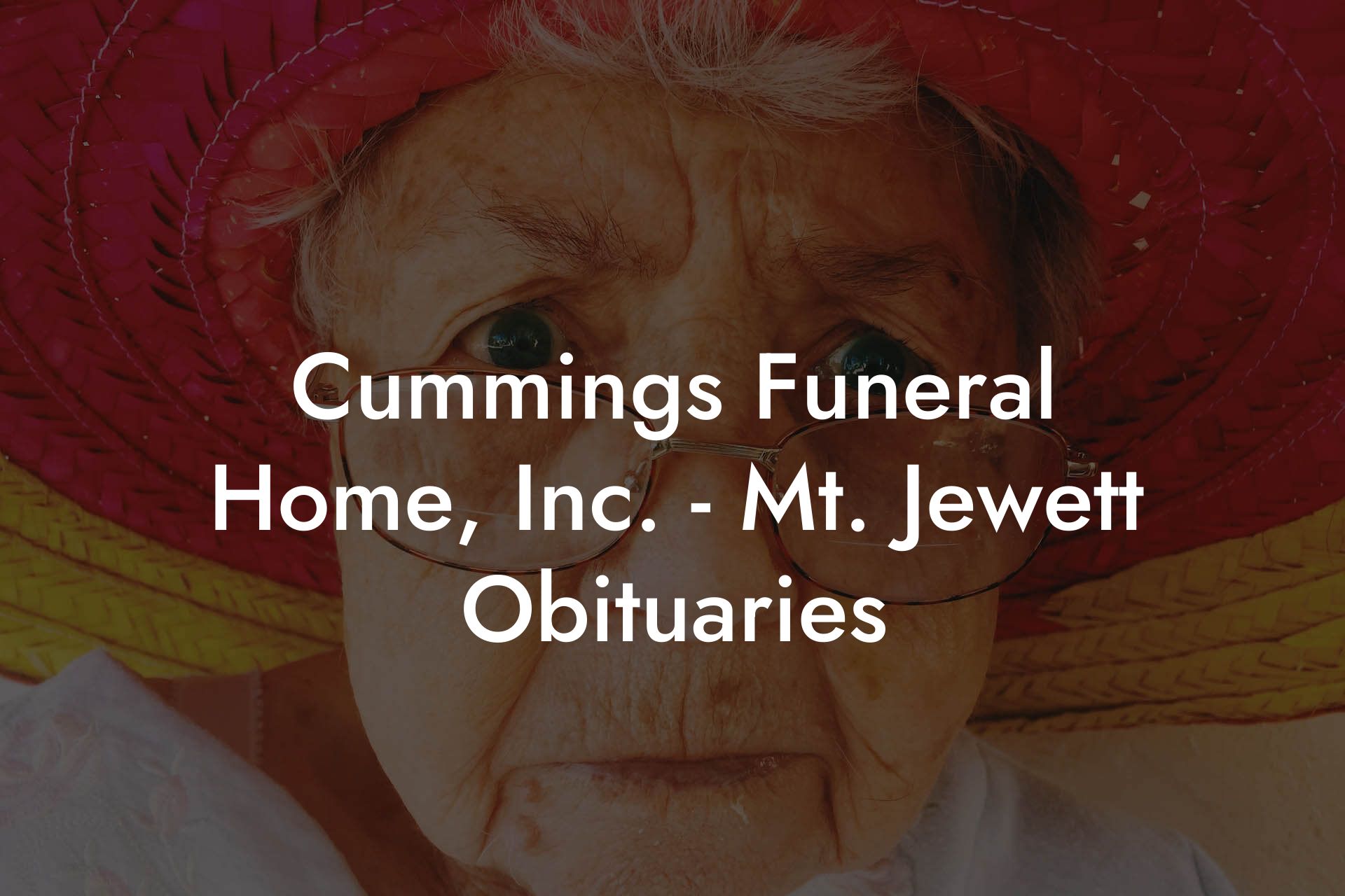 Cummings Funeral Home, Inc. - Mt. Jewett Obituaries