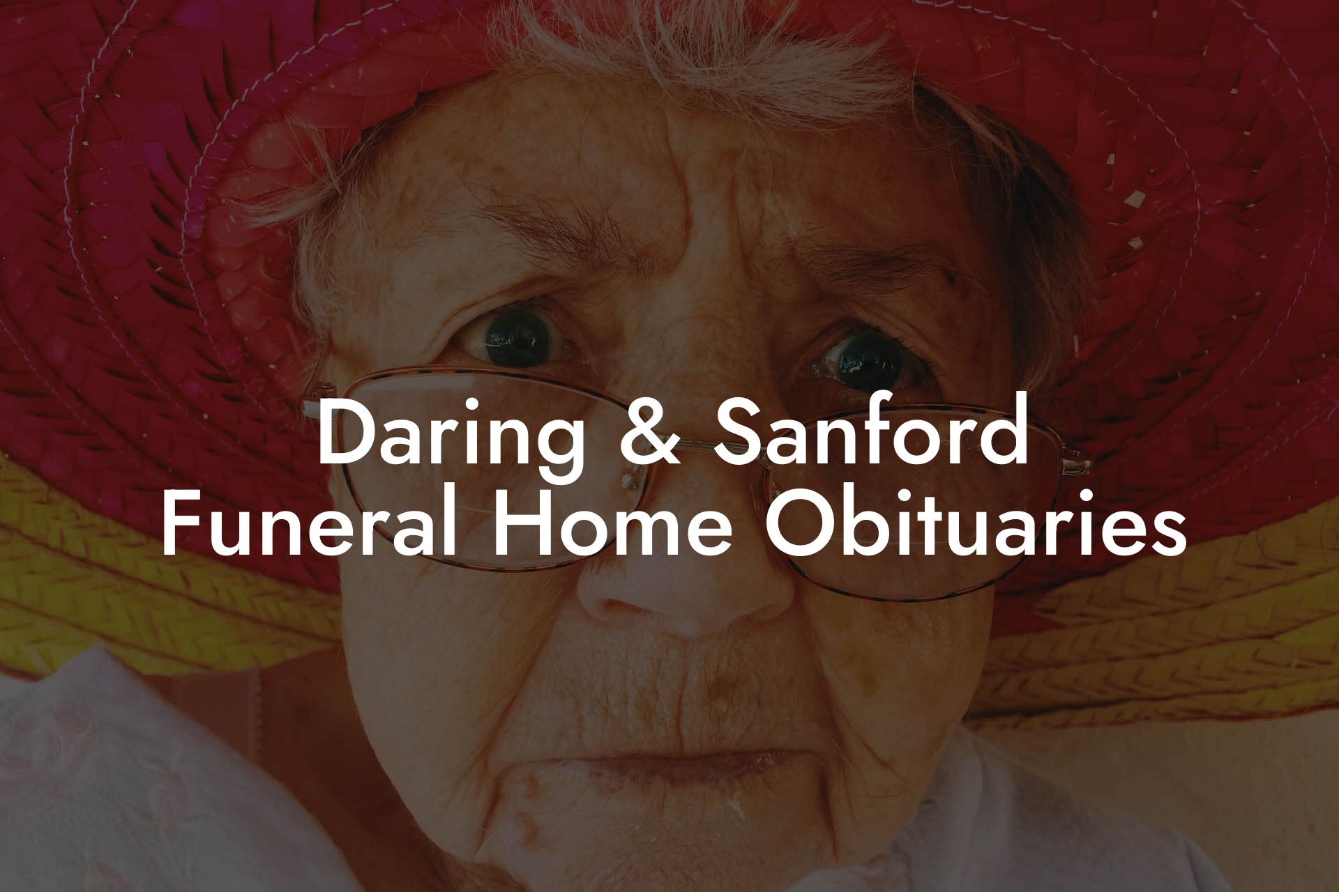 Daring And Sanford Funeral Home Obituaries Eulogy Assistant 3246