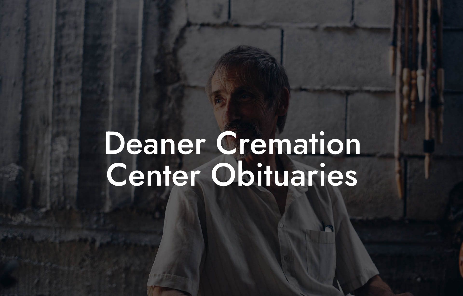 Deaner Cremation Center Obituaries