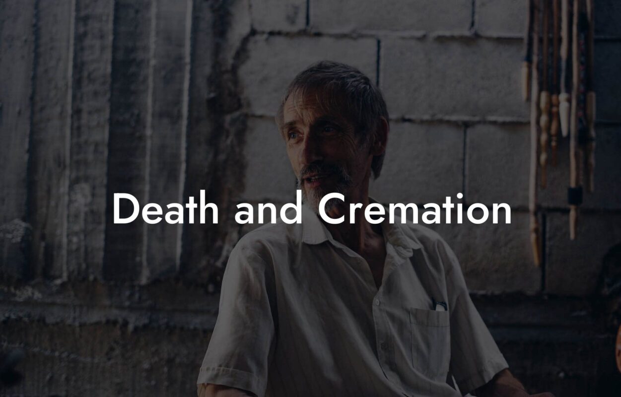 Death and Cremation