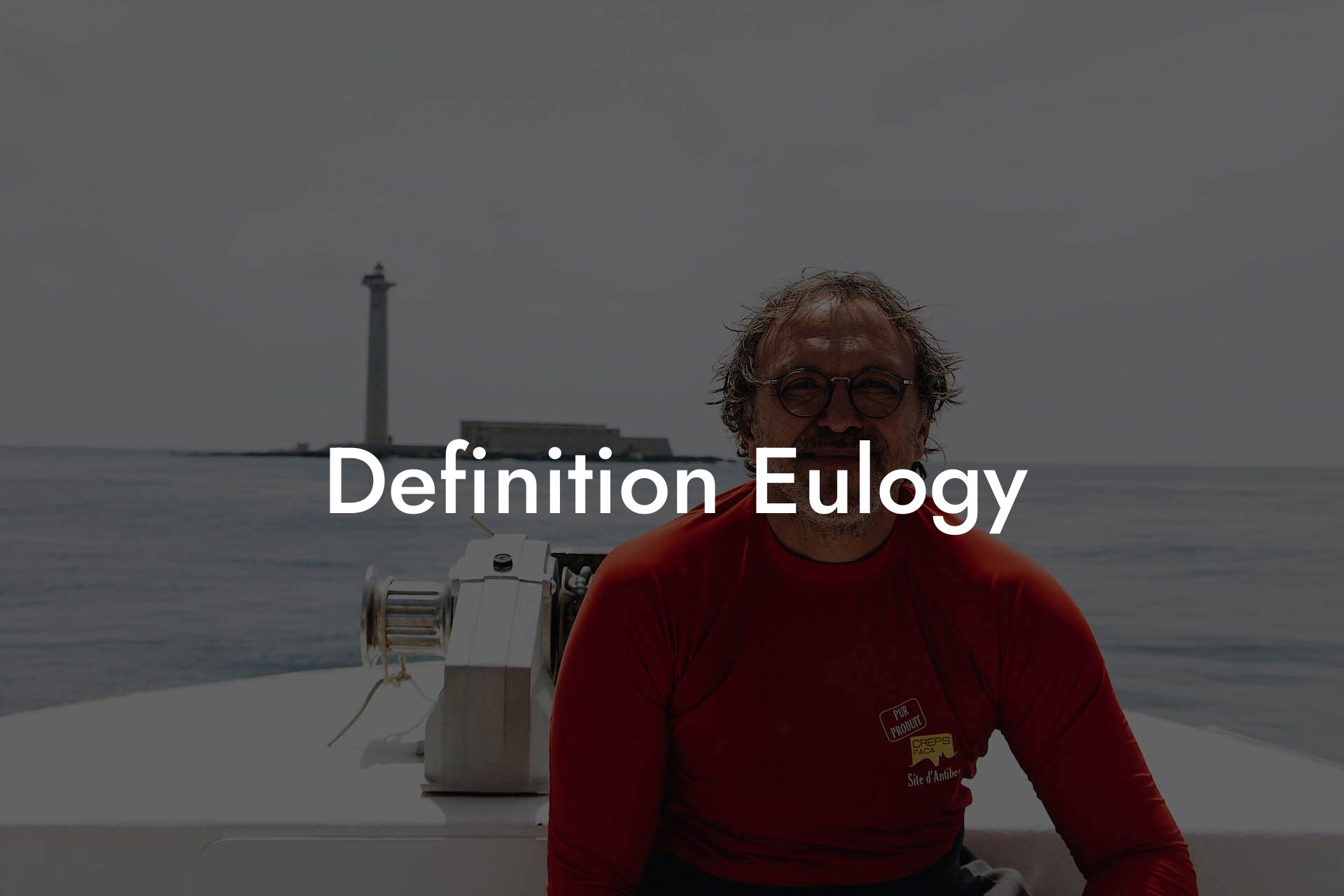 Definition Eulogy