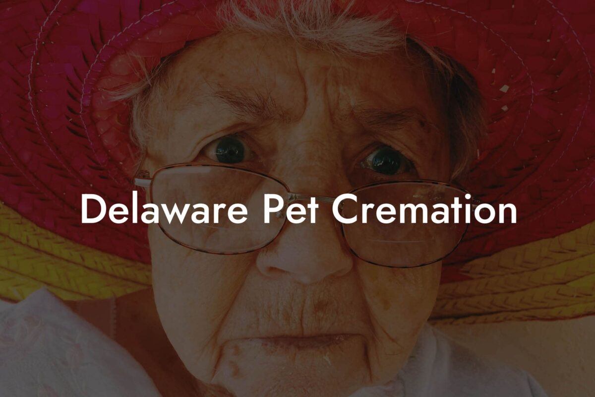 Delaware Pet Cremation