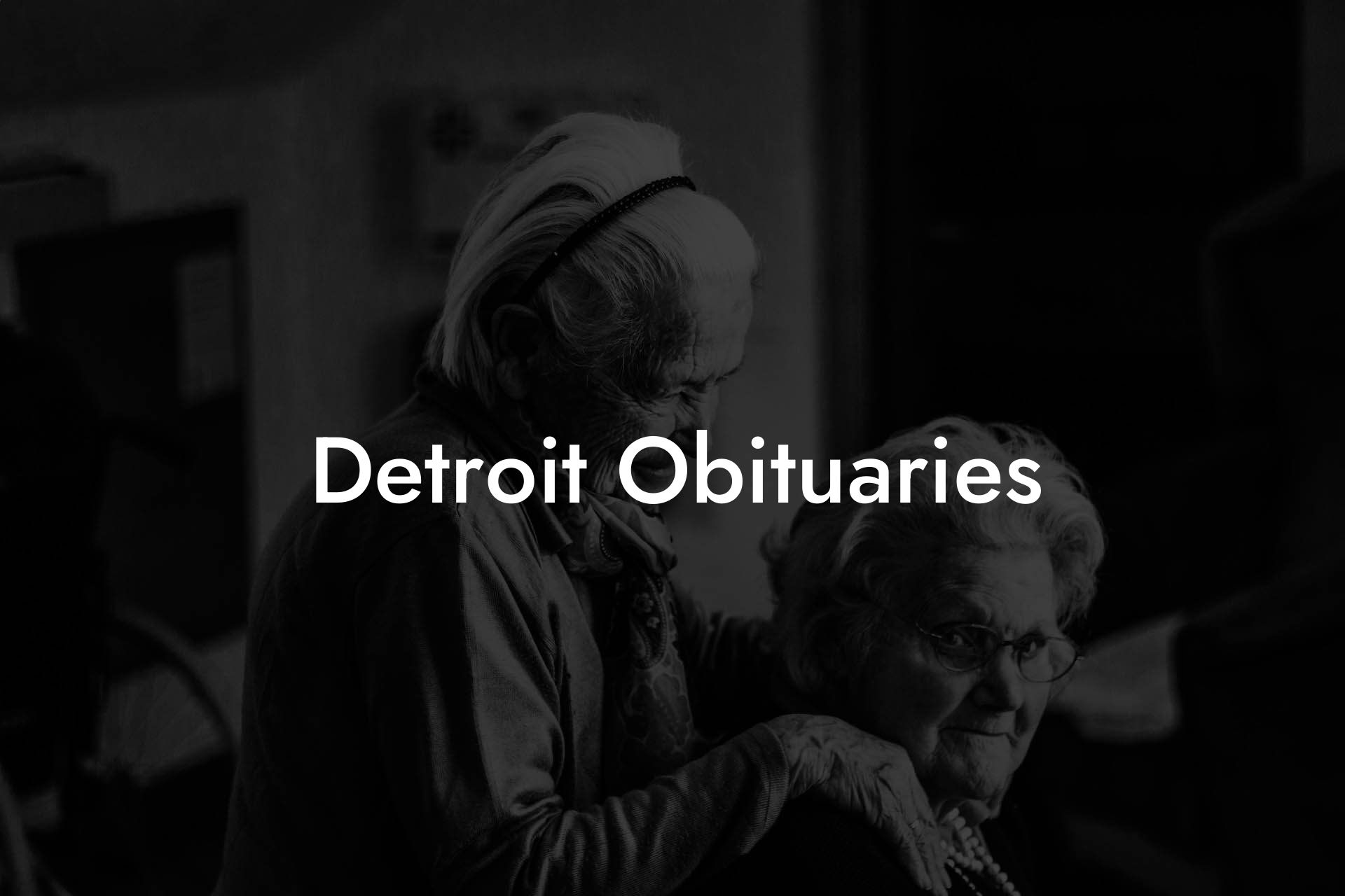 Detroit Obituaries