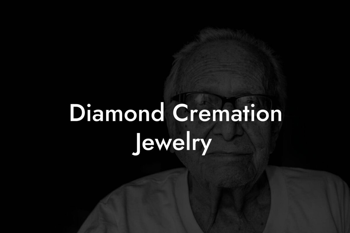 Diamond Cremation Jewelry