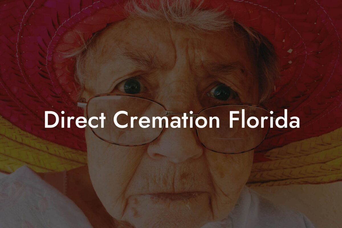 Direct Cremation Florida