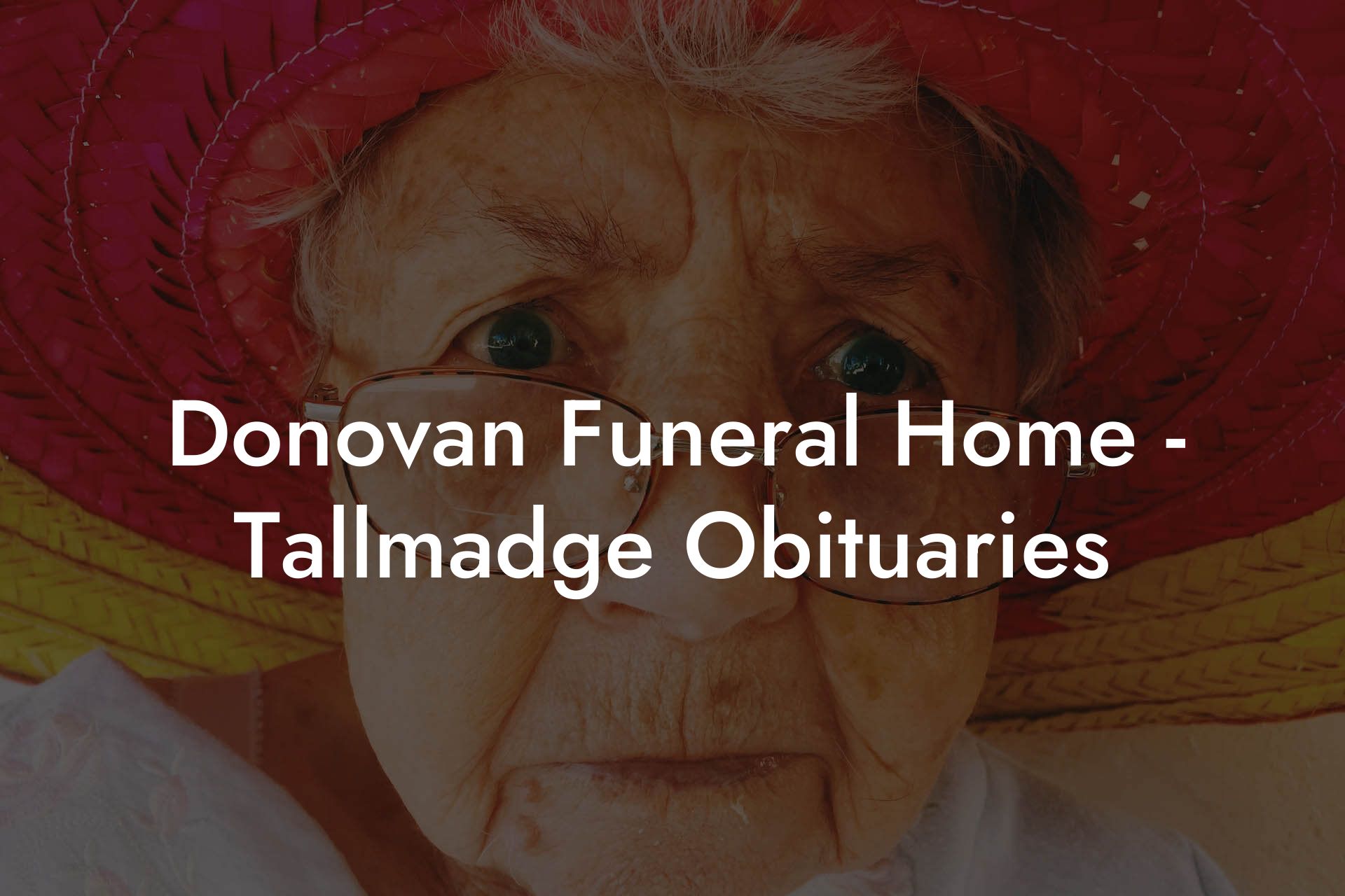 Donovan Funeral Home - Tallmadge Obituaries