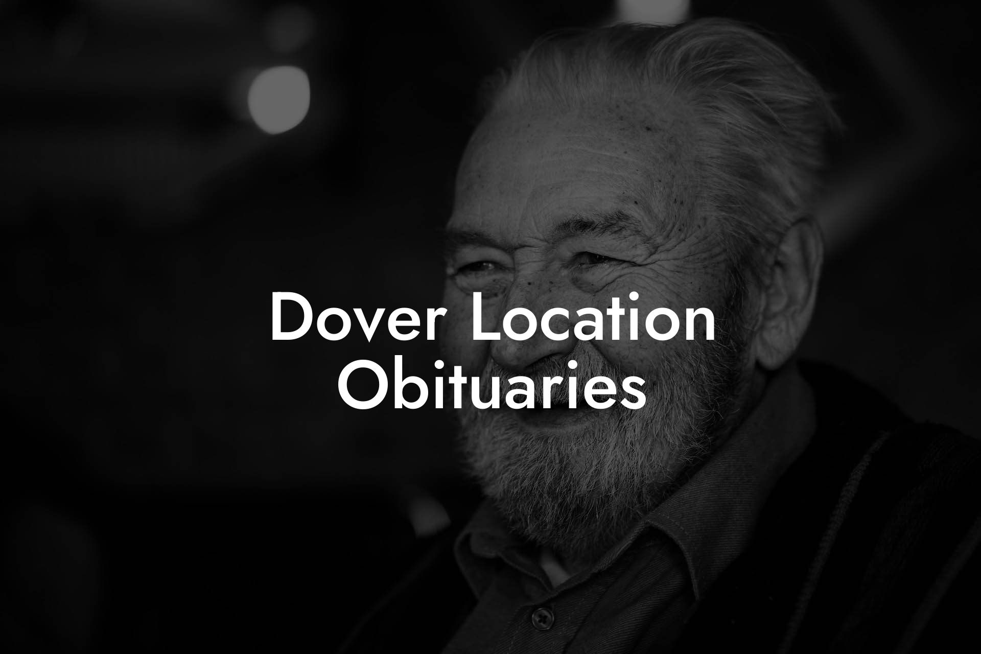 Dover Location Obituaries