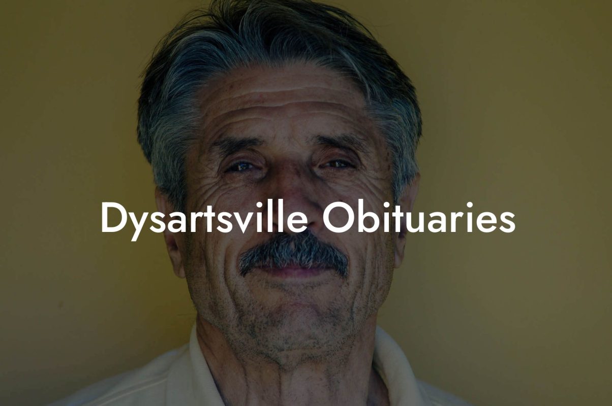 Dysartsville Obituaries