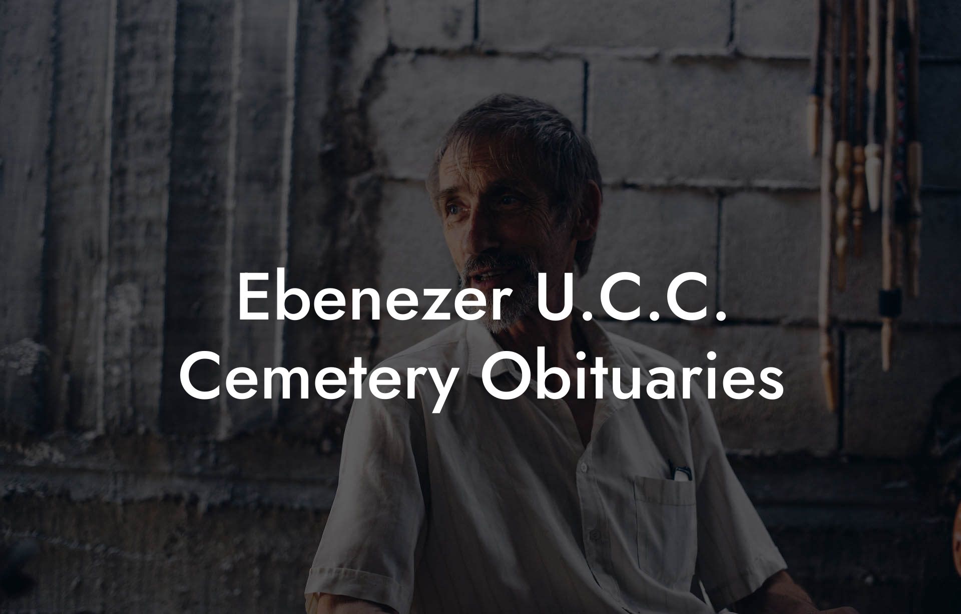 Ebenezer U.C.C. Cemetery Obituaries