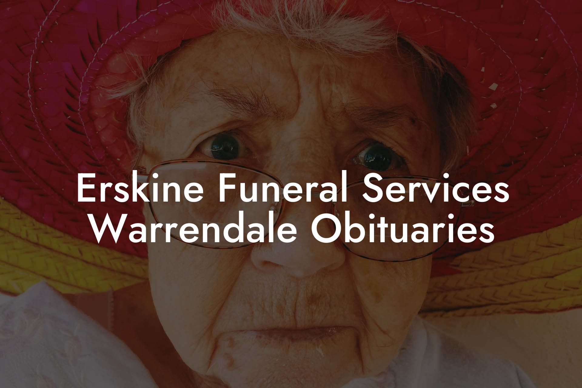 Erskine Funeral Services Warrendale Obituaries
