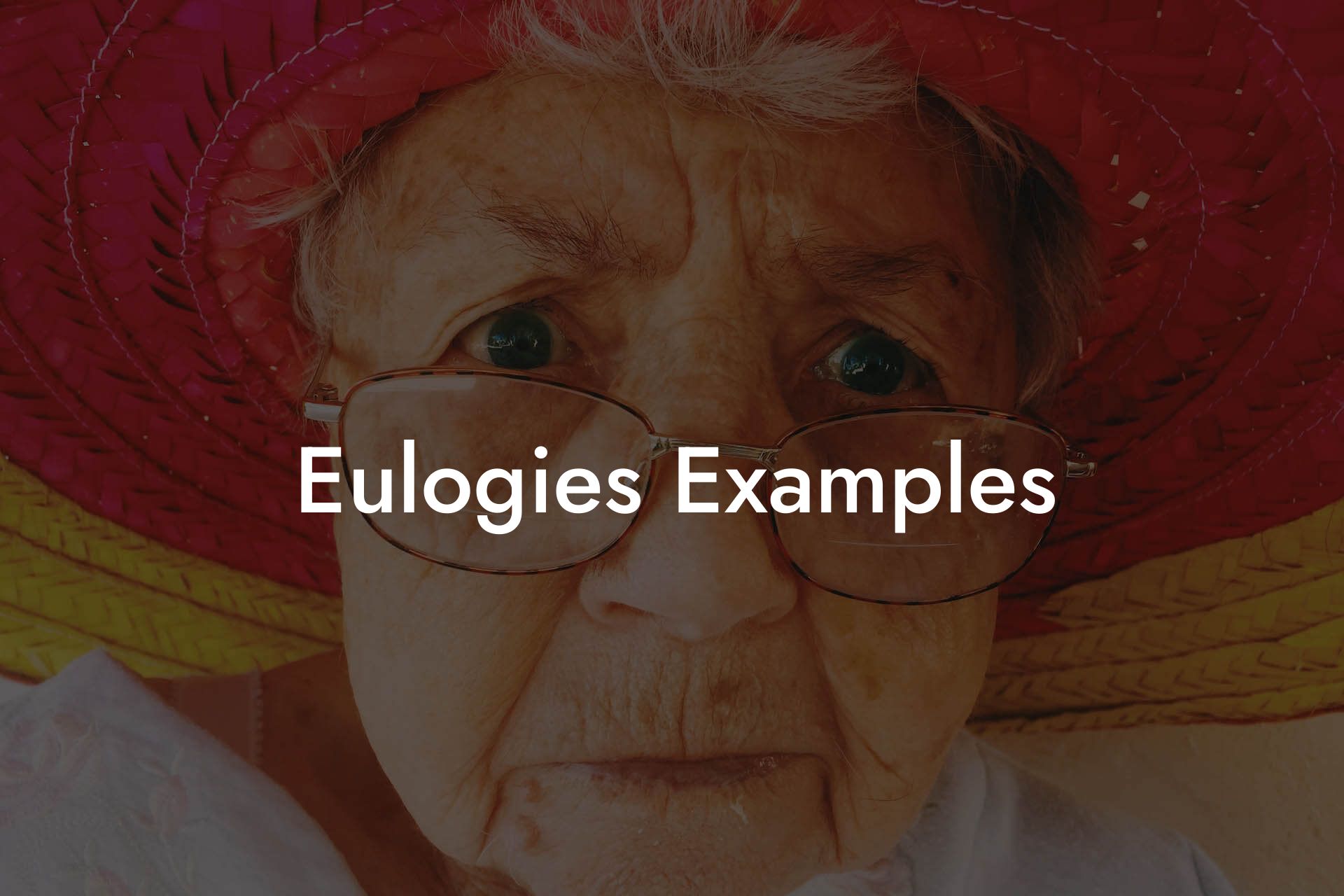 Eulogies Examples