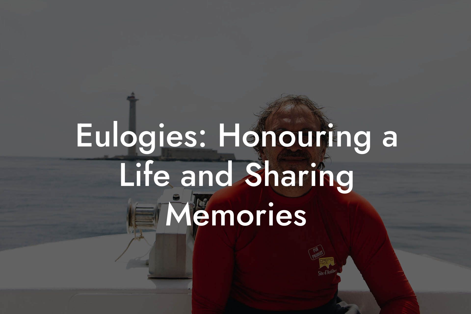 Eulogies: Honouring a Life and Sharing Memories