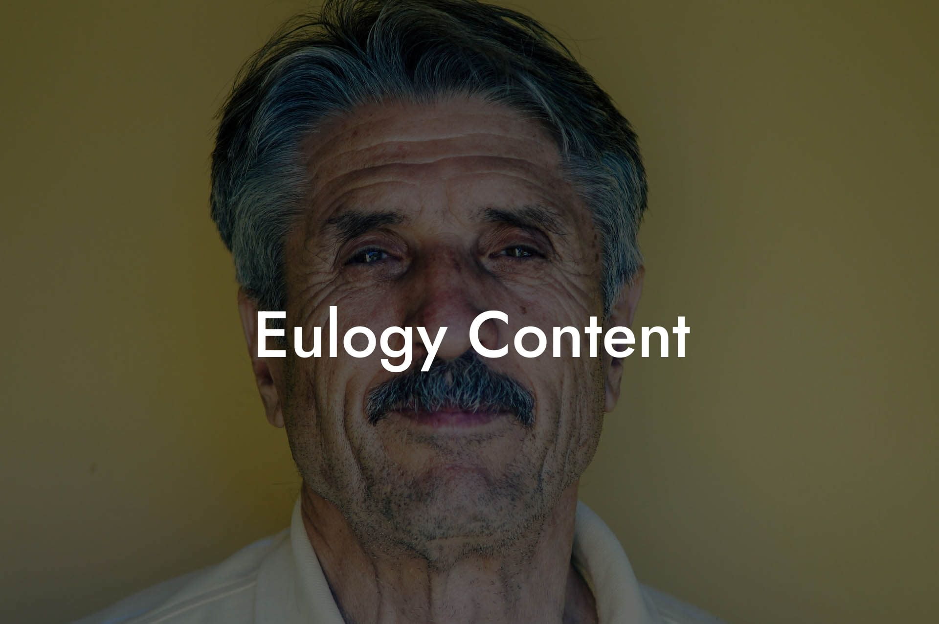 Eulogy Content