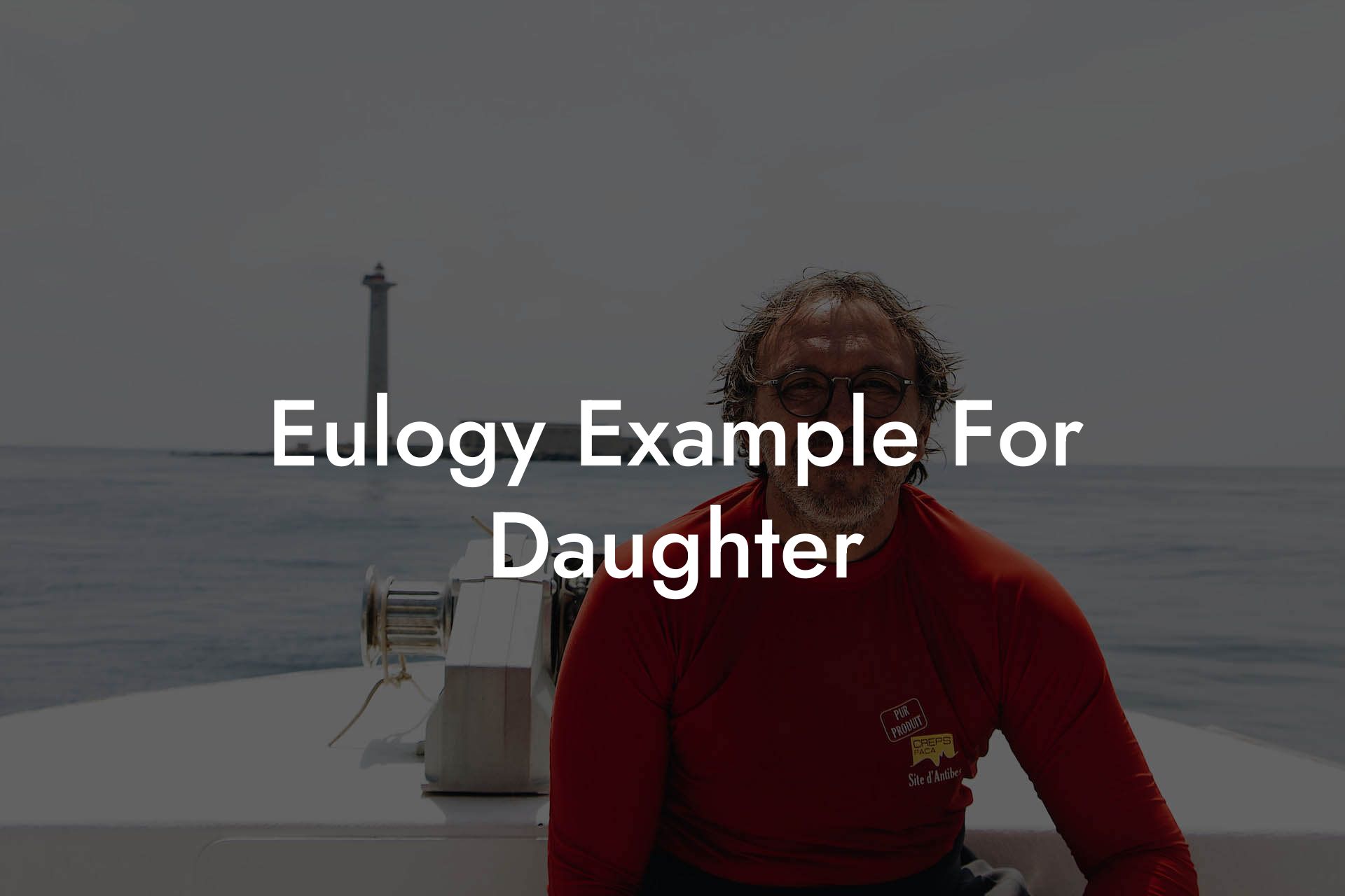 Eulogy Example For Daughter