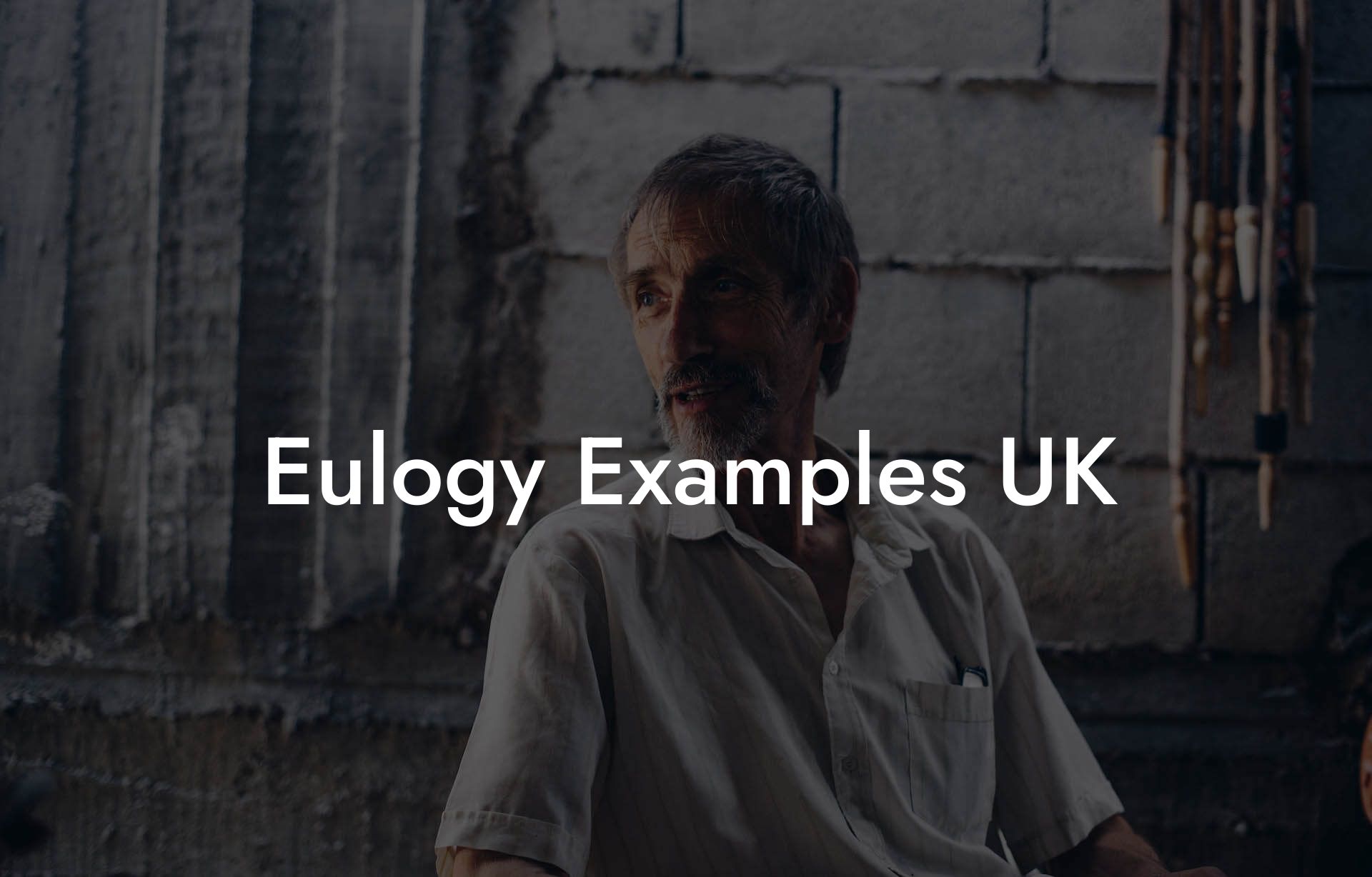 Eulogy Examples UK