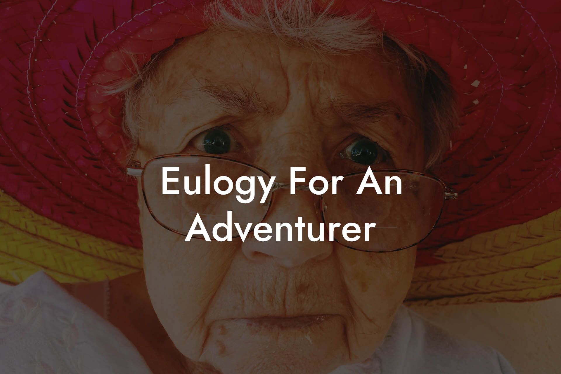 Eulogy For An Adventurer