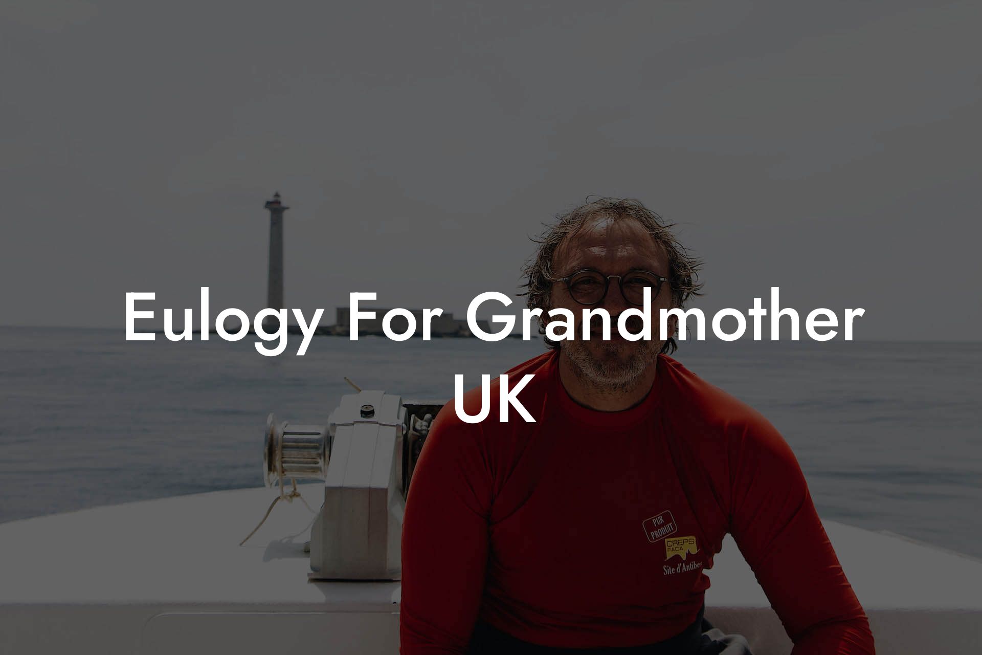 Eulogy For Grandmother UK