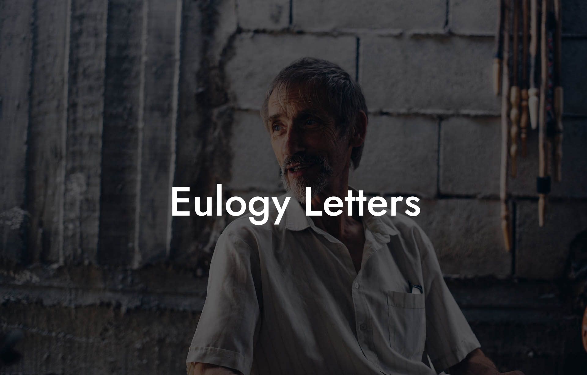 Eulogy Letters