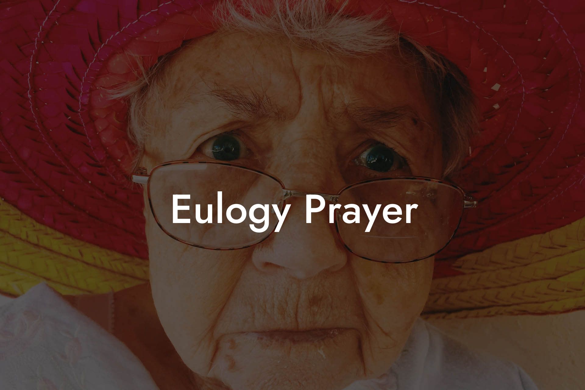 Eulogy Prayer