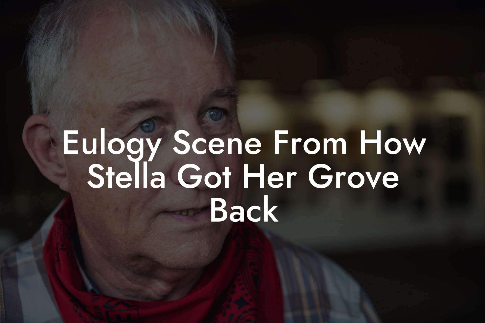 Eulogy Scene From How Stella Got Her Grove Back