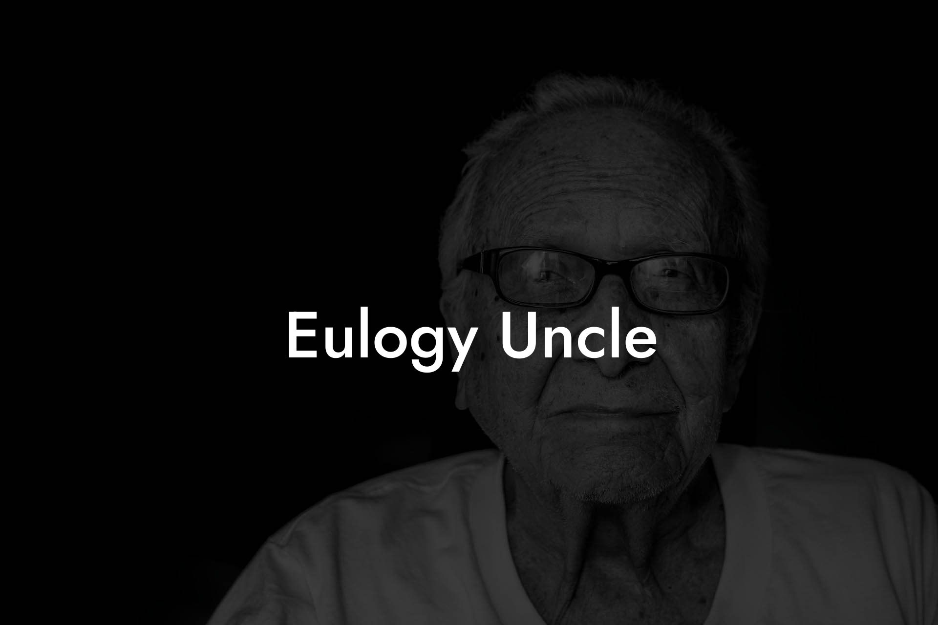 Eulogy Uncle