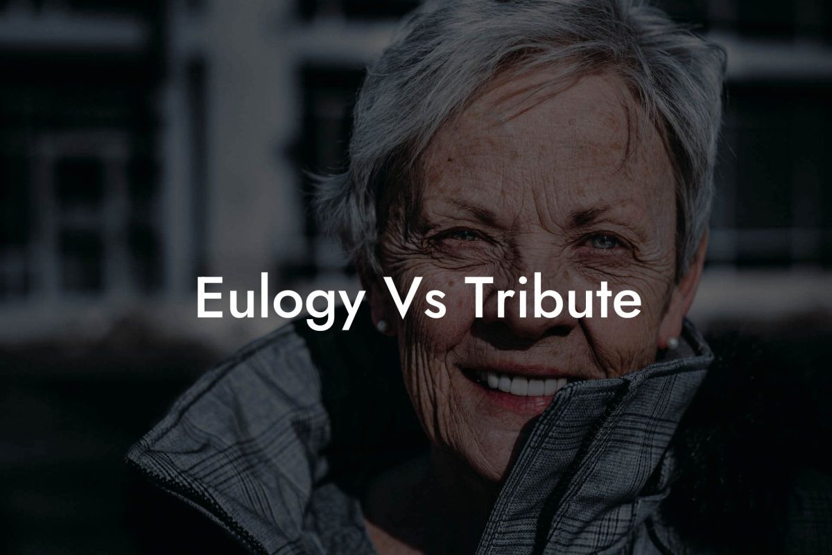 Eulogy Vs Tribute