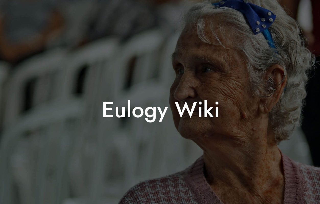 Eulogy Wiki