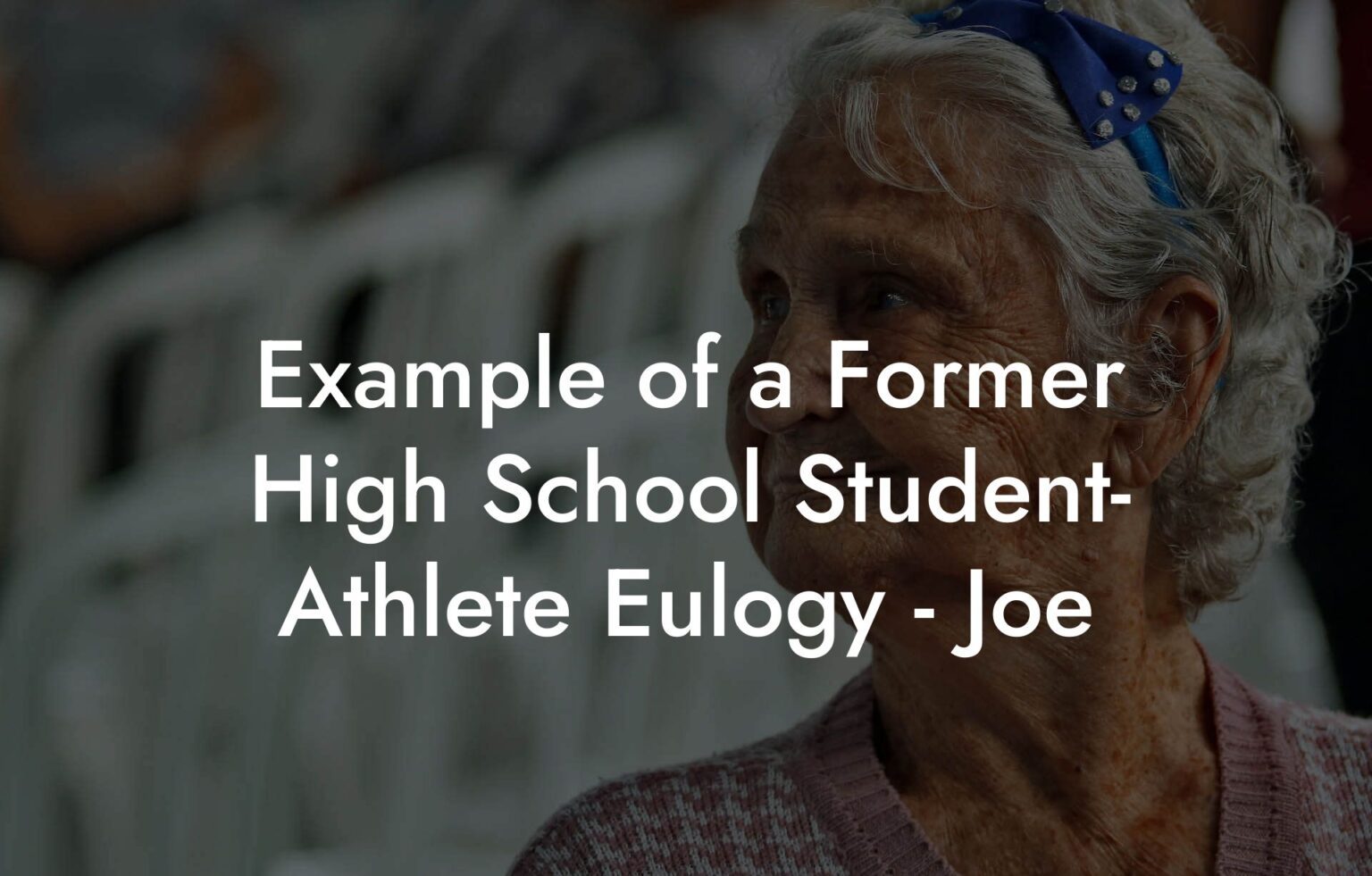 Snapshot of High End Support For Former High School Students