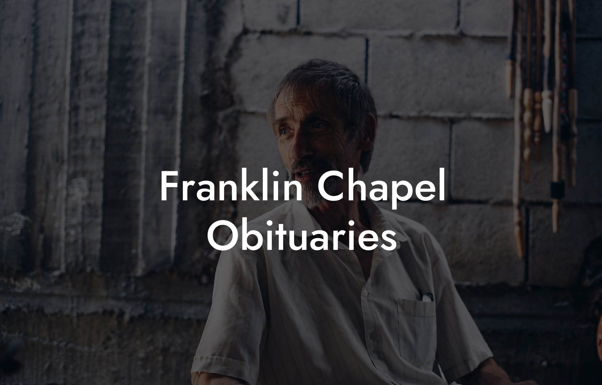 Franklin Chapel Obituaries