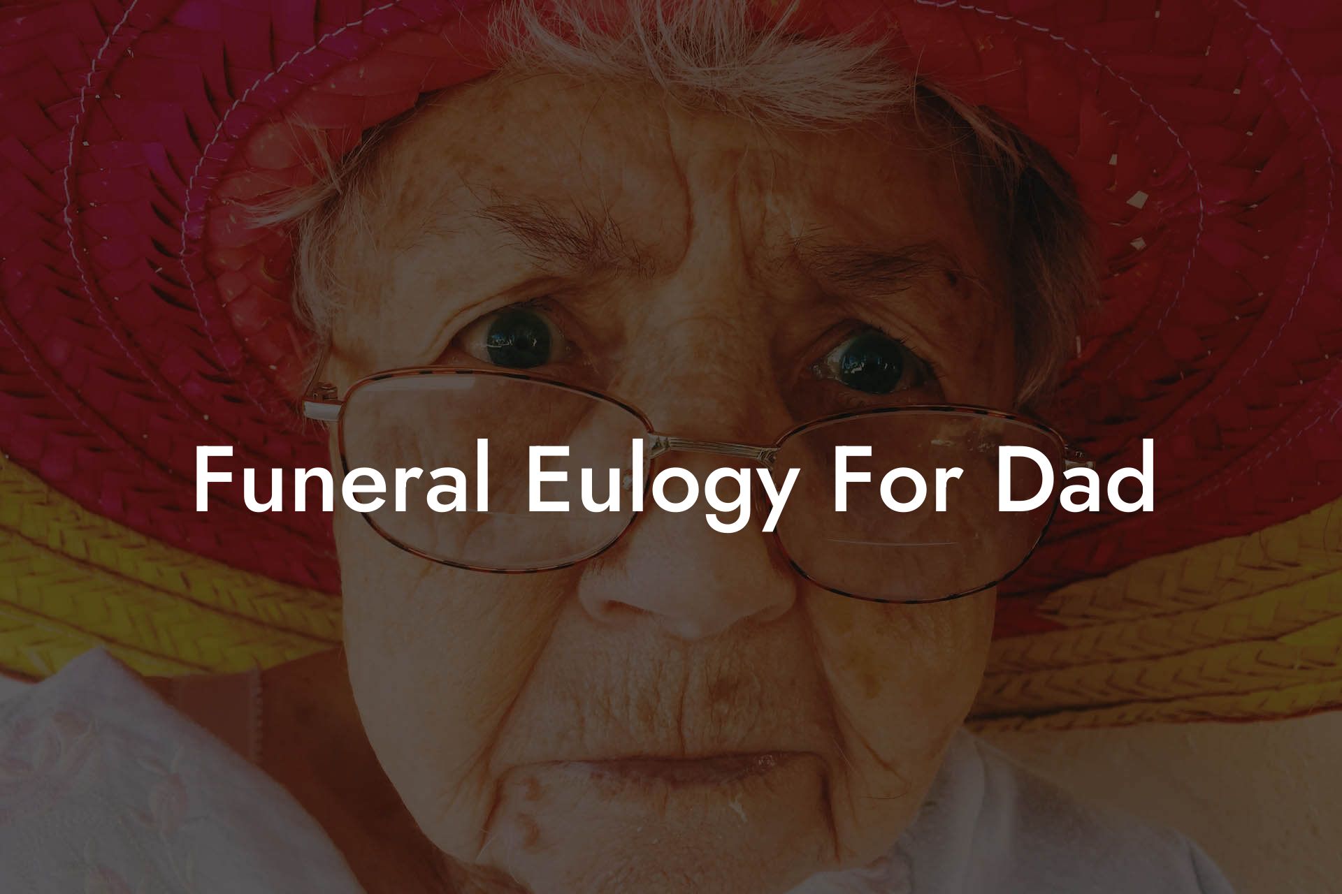 Funeral Eulogy For Dad