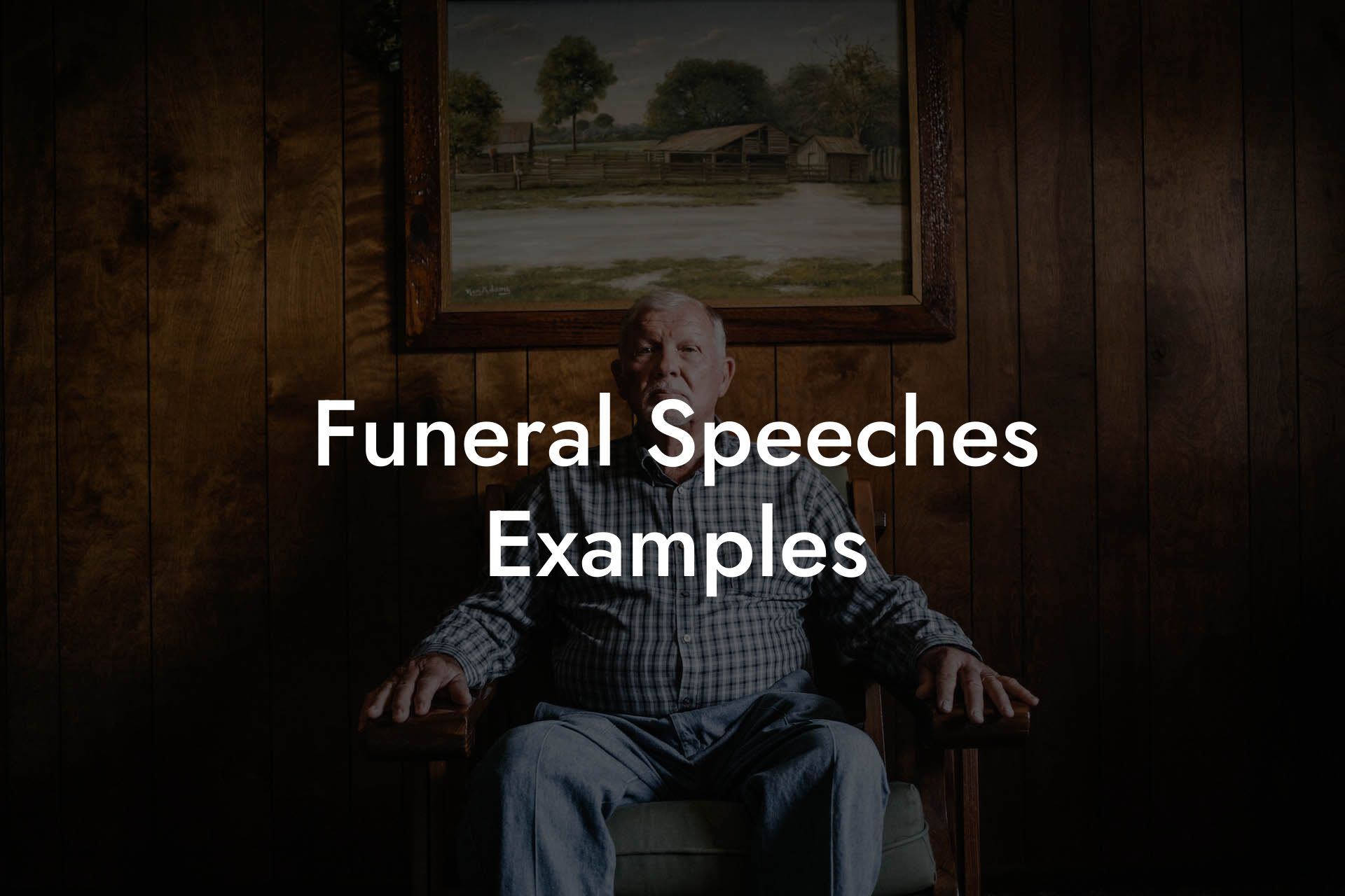 Funeral Speeches Examples