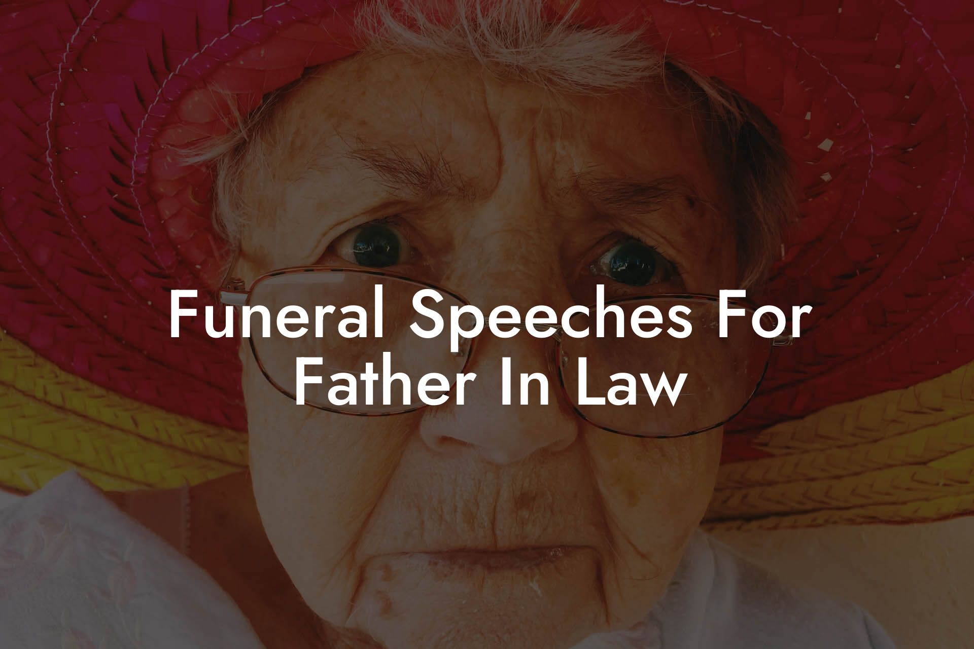 Funeral Speeches For Father In Law