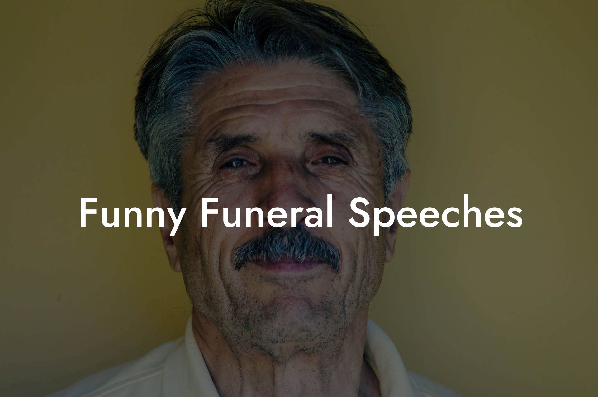 Funny Funeral Speeches