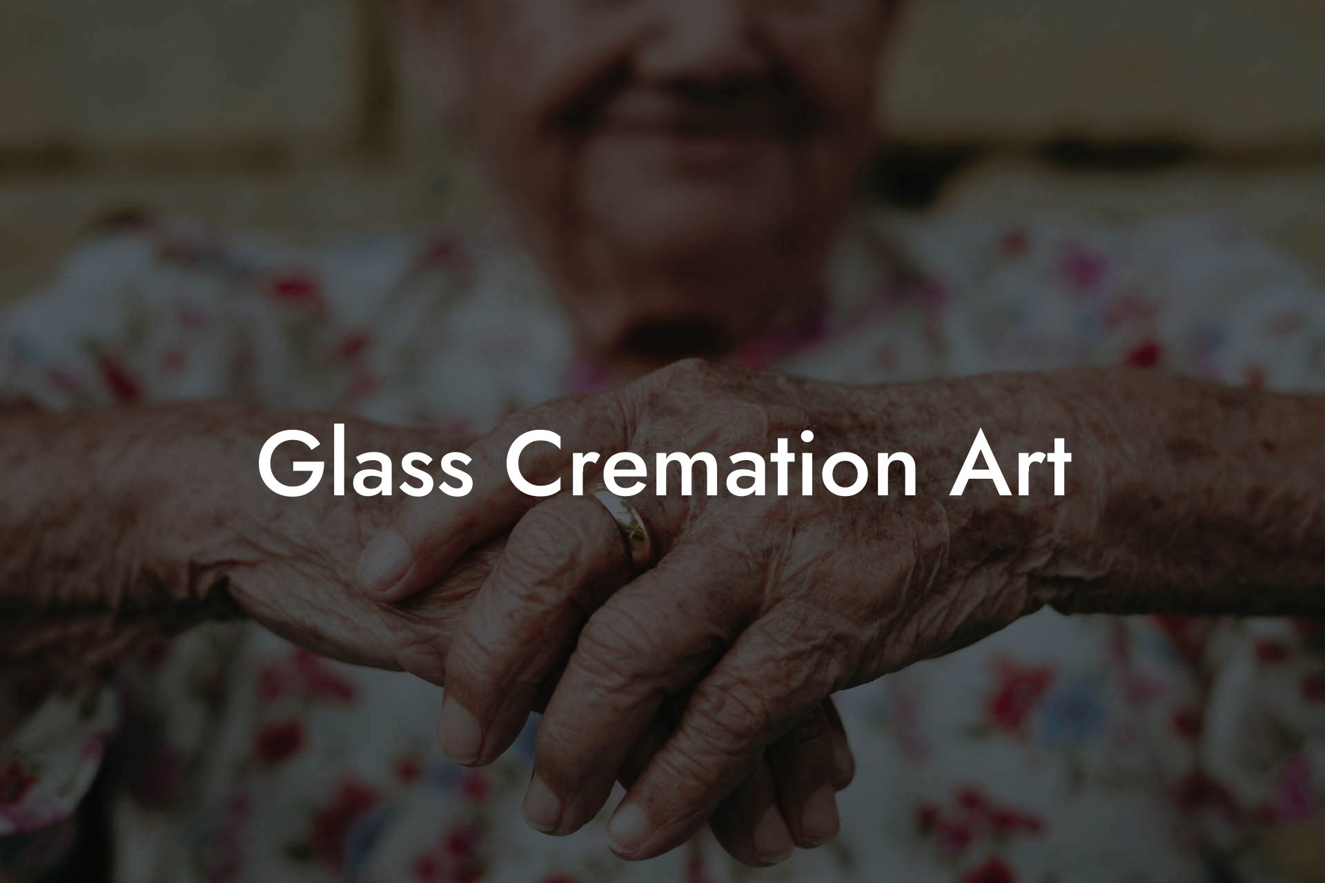 Glass Cremation Art