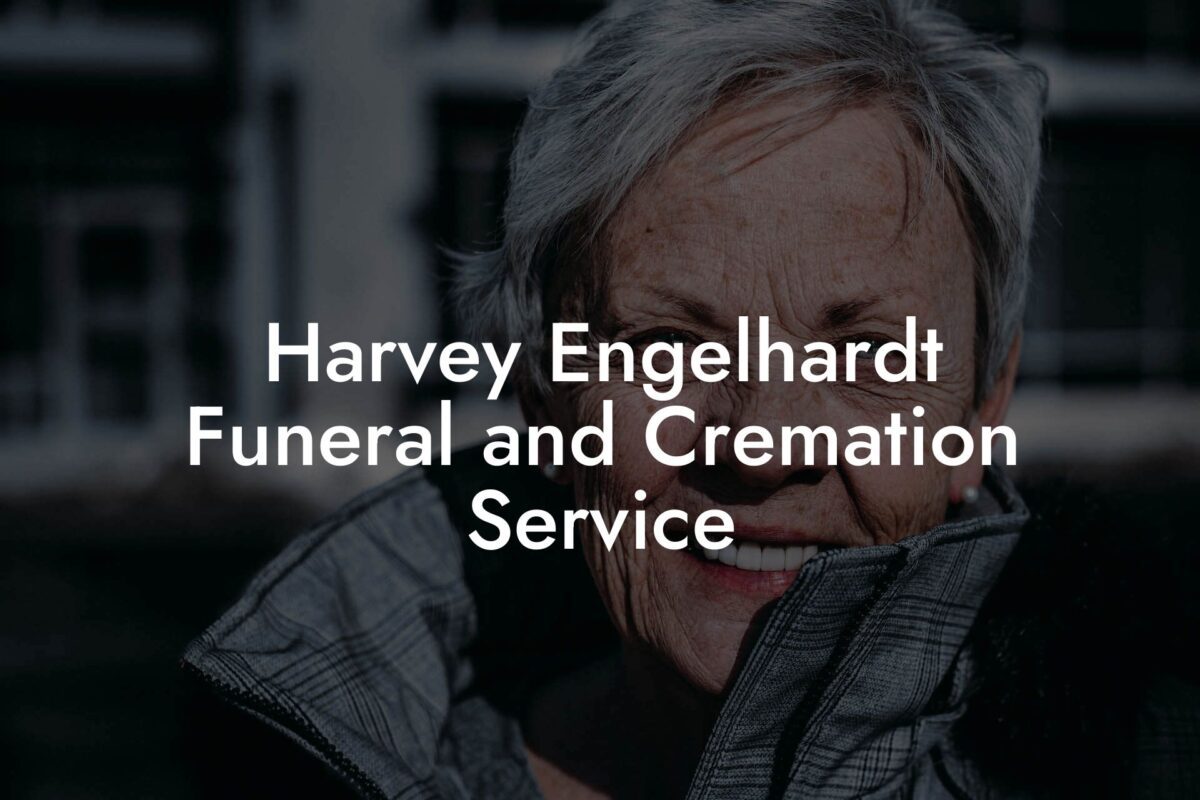 Harvey Engelhardt Funeral and Cremation Service