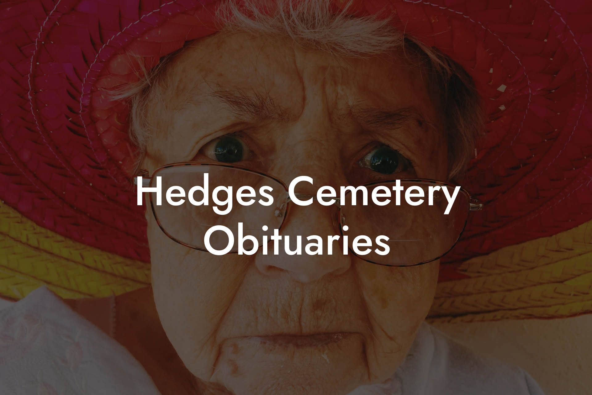 Hedges Cemetery Obituaries