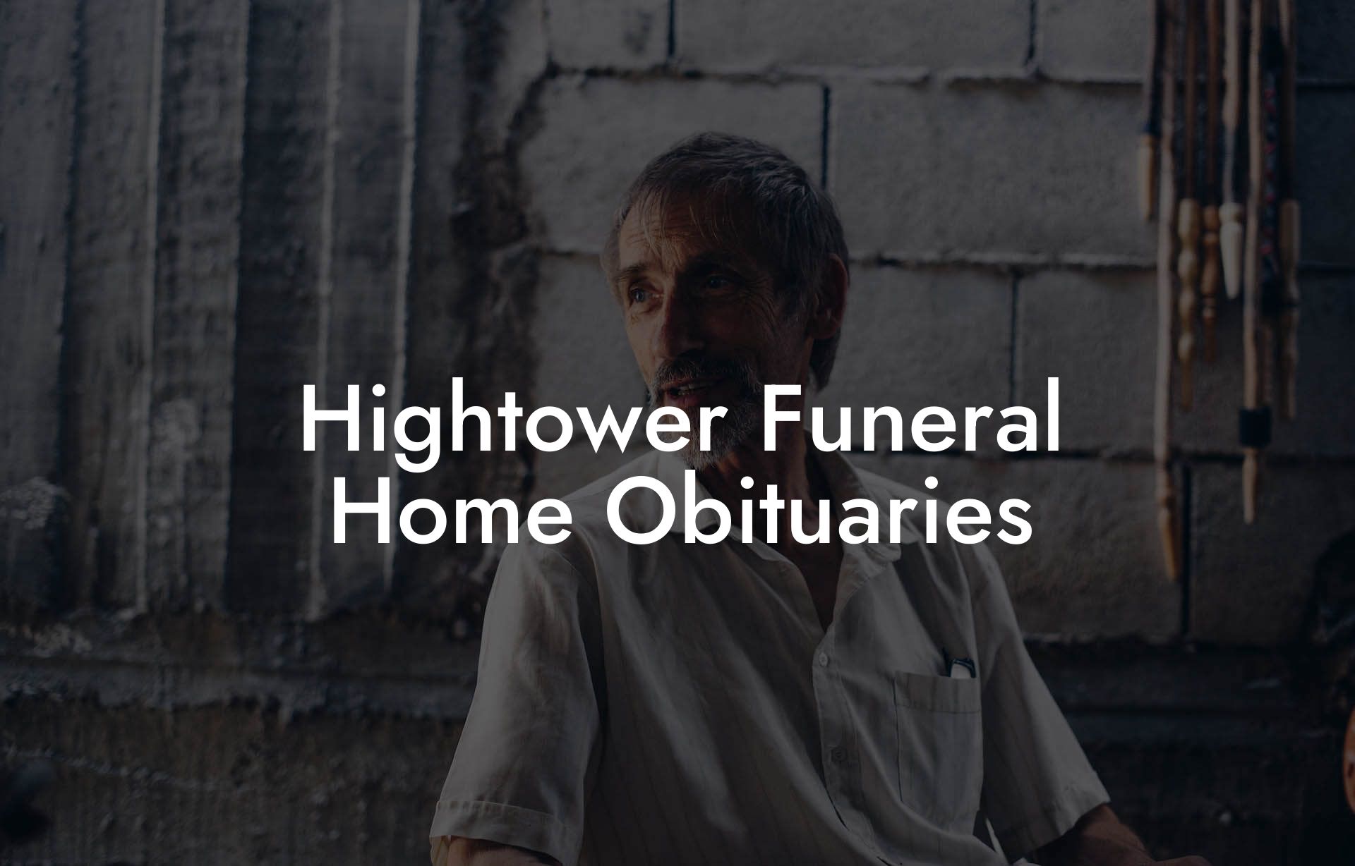 Hightower Funeral Home Obituaries