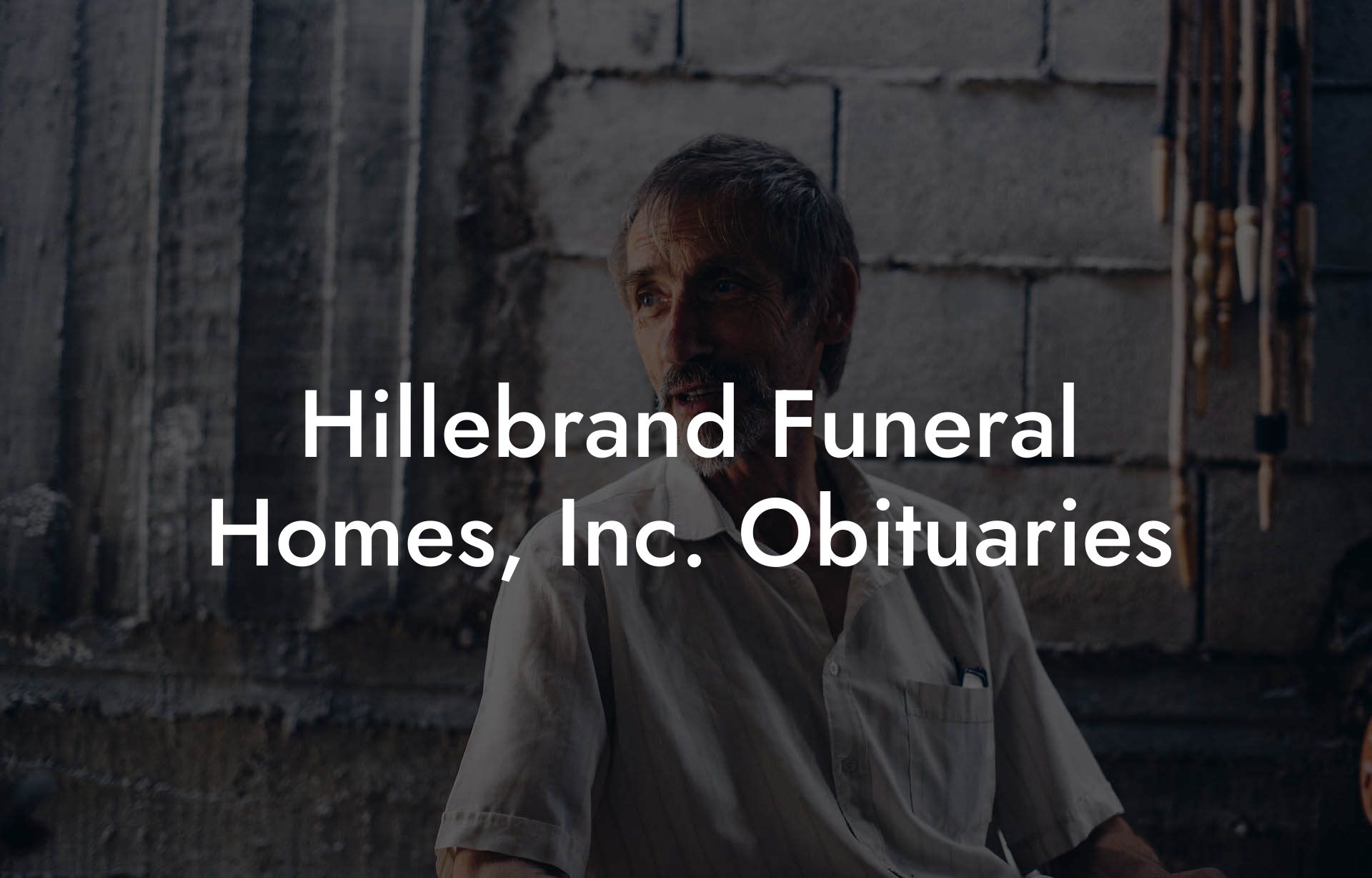 Hillebrand Funeral Homes, Inc. Obituaries