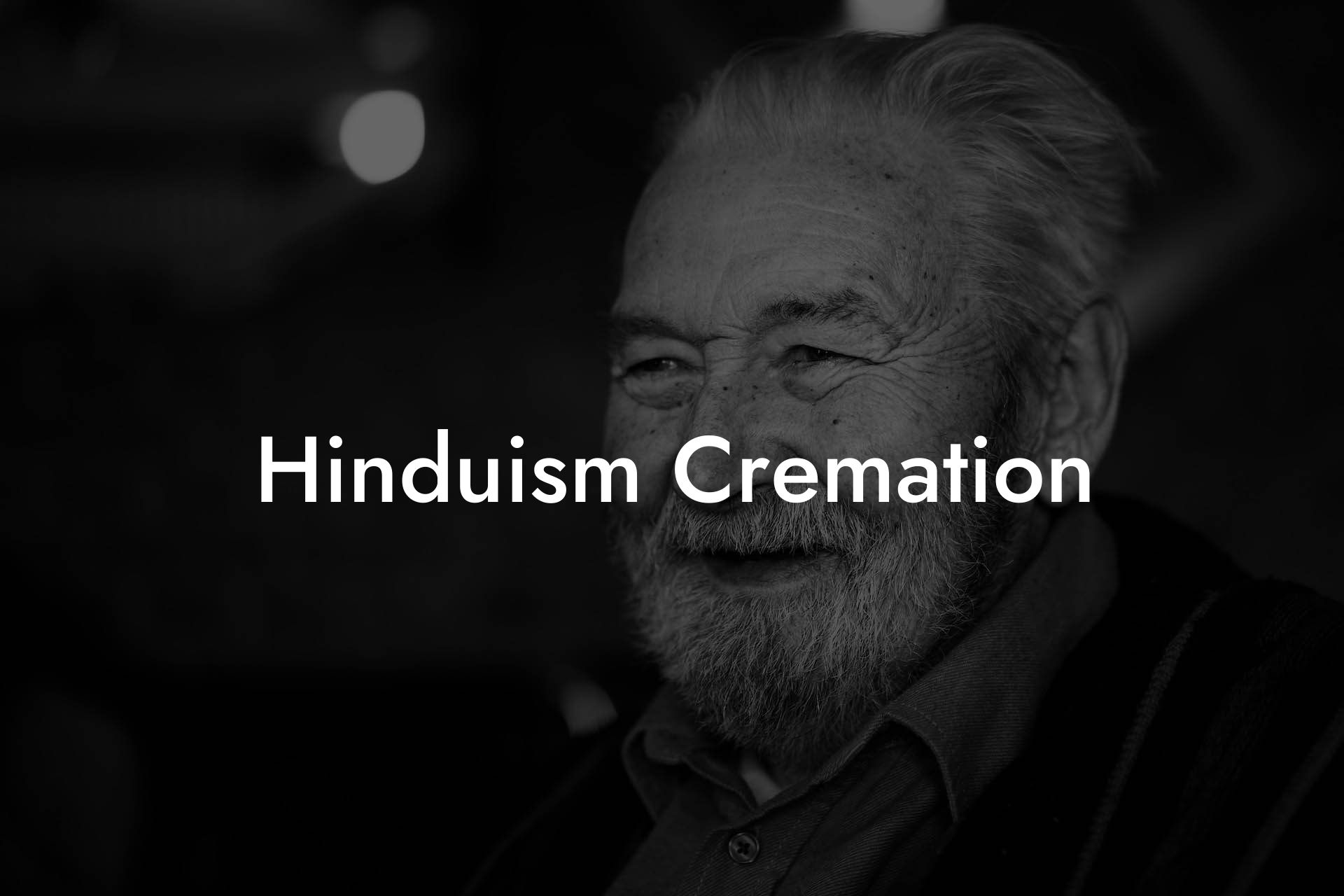 Hinduism Cremation